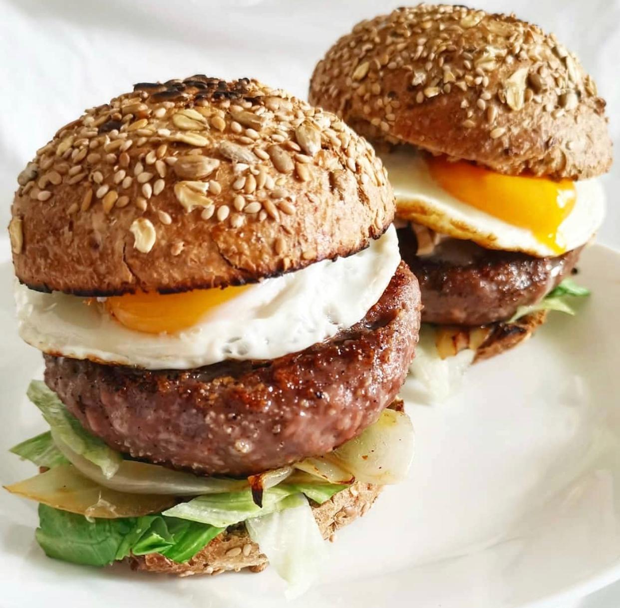 HAMBURGUESA SALUDABLE VIDASANA LAU